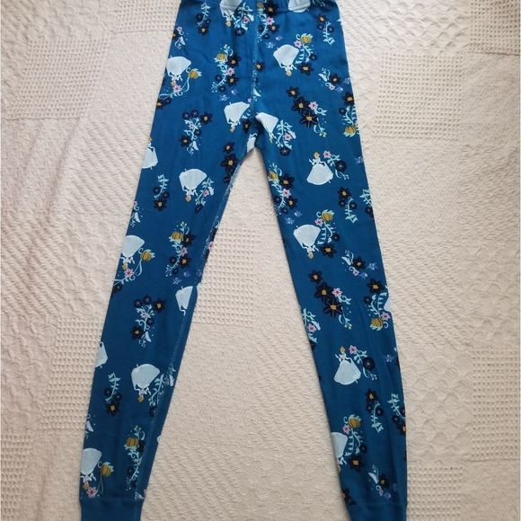 Hanna Andersson Disney Cinderella Pajama Bottoms/Leggings Size 12 - Picture 1 of 3